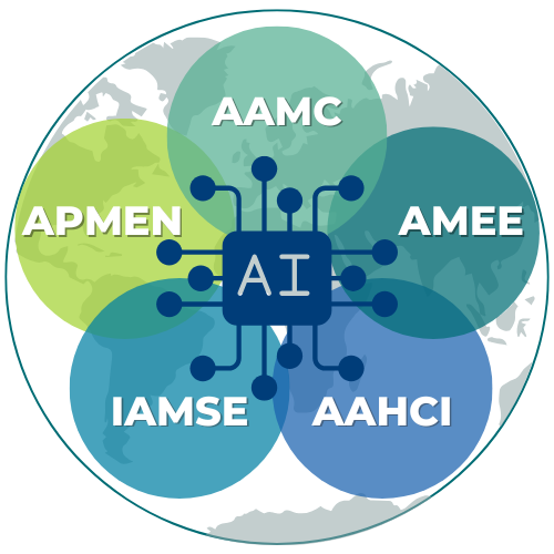 International Advisory Council for AI- AAMC, AMEE, AAHCI, IAMSE, APMEN